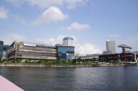 ららぽーと豊洲は別名「アーバンドック」船着き場があります。